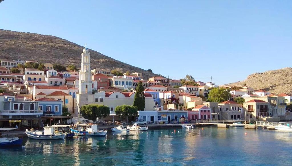 Marina Castellana Studios II Chalki Town ภายนอก รูปภาพ
