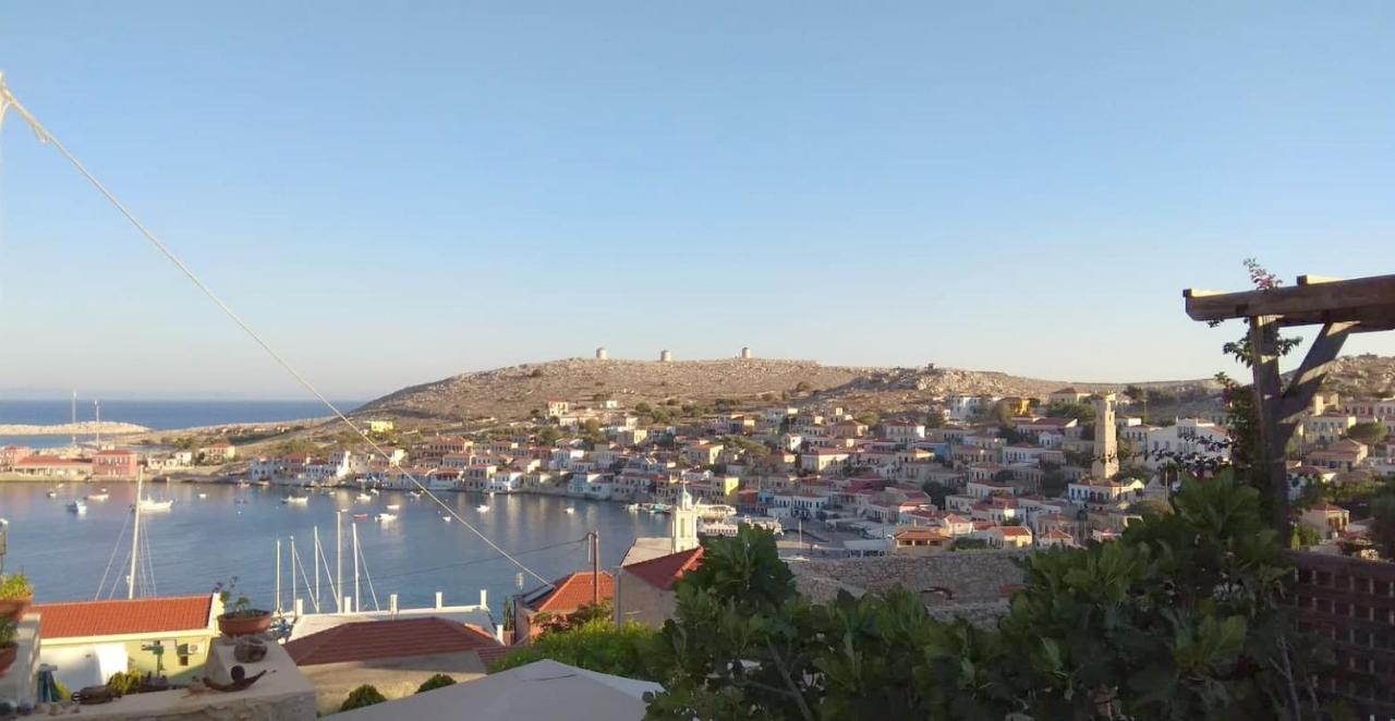 Marina Castellana Studios II Chalki Town ภายนอก รูปภาพ