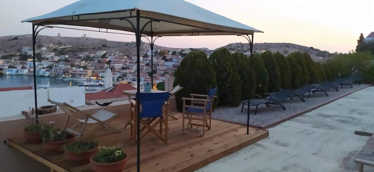 Marina Castellana Studios II Chalki Town ภายนอก รูปภาพ